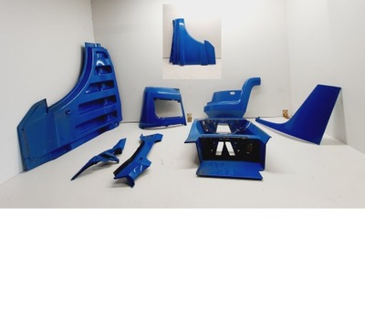 Mercedes actros w960 удлинитель дверь ветровик молдинг подножка перед фото №1