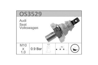 CALORSTAT BY VERNET JUTIKLIS SLĖGIO ALYVOS AUDI 100 C3 100 C4 80 B3 