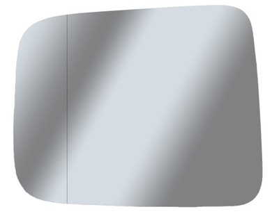 Вкладиш дзеркало nissan patrol y61 gr np300 asf le фото №1