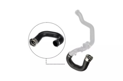 Шланг радіатора повітря śr. 45/52mm 09-1392 фото №1