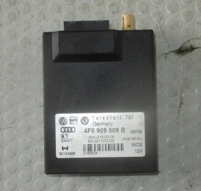 Audi a8 d3 3,7 v8 блок керування webasto 4f0909509b фото №1
