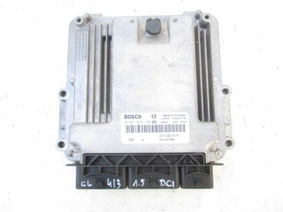 Renault captur clio iv 1.5 dci бортовой компьютер блок управления фото №1