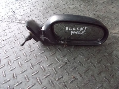 Зеркало правое hyundai accent x3 lift 99 механический фото №1