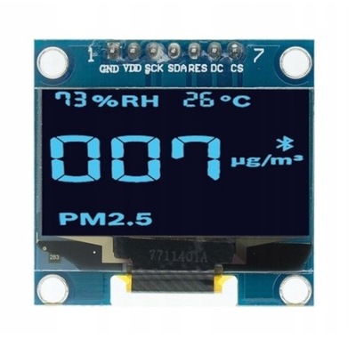 Wyświetlacz OLED 1.3" SH1106 niebieski SPI