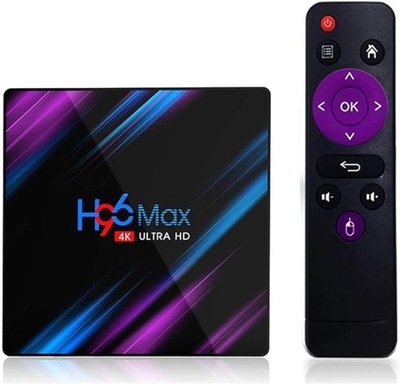 ANDROID SMART TV BOX H96 MAX 4GB RAM+32GB ROM RK3318 QUAD CORE ANDROID 10.0