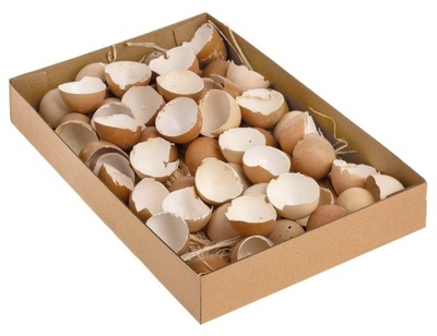Skorupki jaj, naturalne/brązowe, 200 g