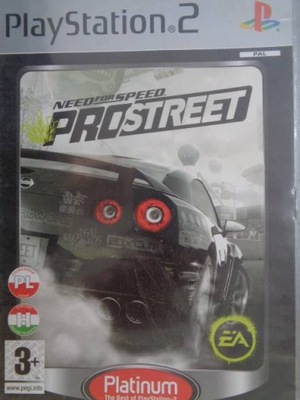 Need for speed prostreet PS2