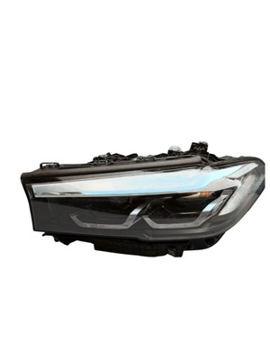 Лампа левая фара bmw 5 g30 g31 lift full led фото №1