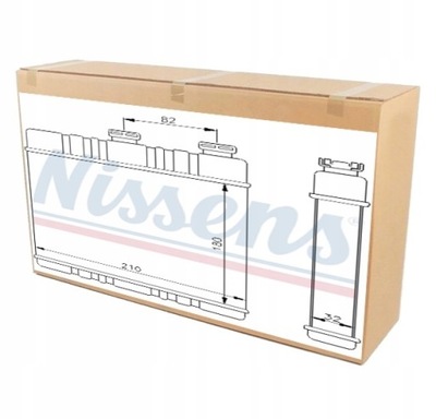 NAGRZEWNICA do OPEL ASTRA G 1.8 2.0 DI OPC 2.2