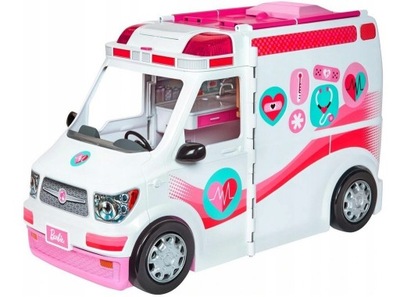 Barbie Zestaw Karetka Mobilna klinika Barbie FRM19