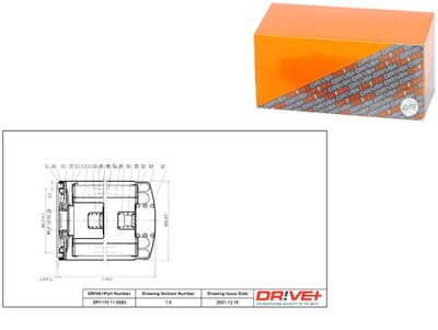 ФИЛЬТР МАСЛА MERCEDES БЕНЗИН 2.0 90-92 124 DRIVE+