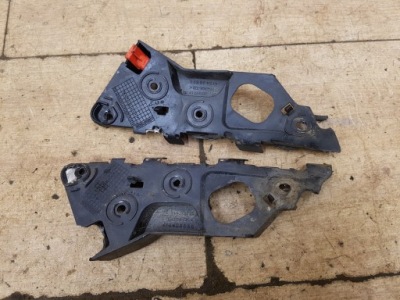 Направляющая бампера перед 2szt комплект opel corsa d фото №1