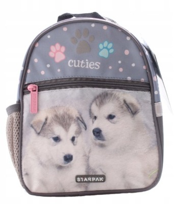 Plecak przedszkolny wycieczkowy mini Pies Husky