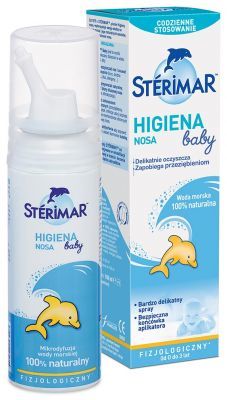 STERIMAR Baby, woda morska dla dzieci spray 100ml
