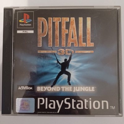 Pitfall 3D, Playstation, PS1, PSX, 3xA