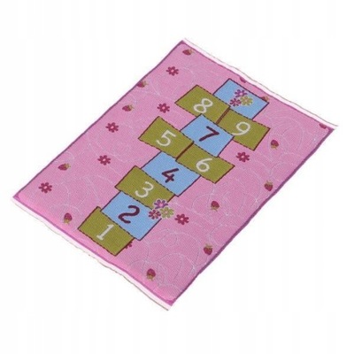 7x1/12 Miniaturowy dywanik do domku dla lalek Gra