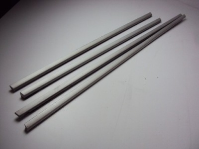 Накладки ущільнювач вікон porsche cayenne 02- фото №1