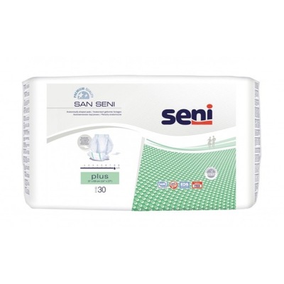 Pieluchy San Seni Plus AIR dla dorosłych, 30 sztuk