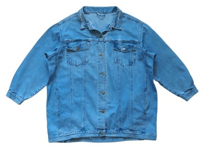 DAMSKA KURTKA JEANSOWA __ R. 52/54/56