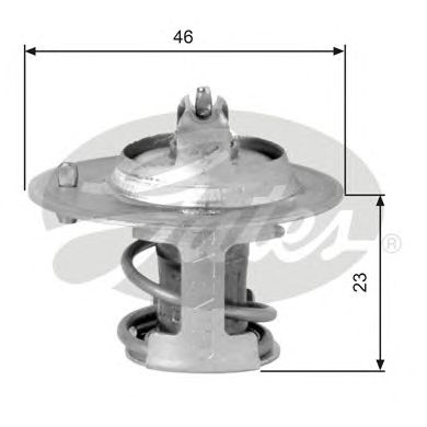 MATERIAL DE REFRIGERACIÓN TERMOSTATO GATES TH06691G1  