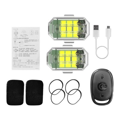 LED Aircraft Strobe Remote Double Light