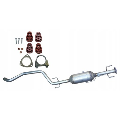 Катализатор + фильтр dpf fap opel zafira 1,9 cdti фото №1