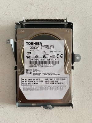 AUDI MMI 3G DYSK HARD HDD MK4036GAC 40GB  