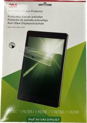 Filtr Folia matowa Anti-Glare 3M iPad Air