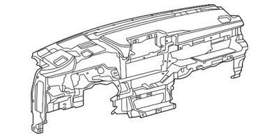 TORPEDA DISTRIBUCIÓN CONSOLA TORPEDA TOYOTA HIGHLANDER  