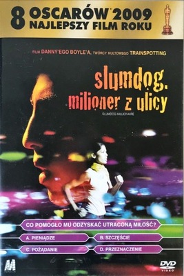 DVD SLUMDOG MILIONER Z ULICY