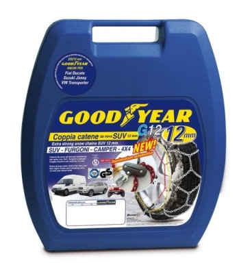 LANCUCHY SNIEGOWE GOODYEAR 77932 12 MM TAILLE 230 R13 R14 R15 R16 R17 R18 R19 