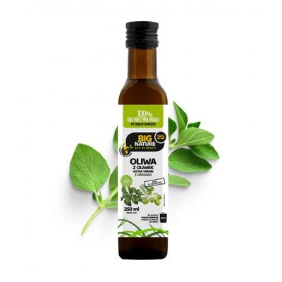 Oliwa z oliwek extra virgin z oregano 250 ml