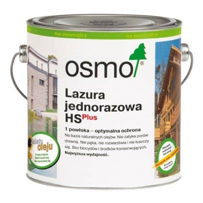 OSMO Lazura Jednorazowa Olej Lazurowy HS PLUS HEBAN 9271 2,5L