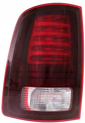 Dodge ram 2013-2018 лампа левая задняя led sport тонированная фото №1