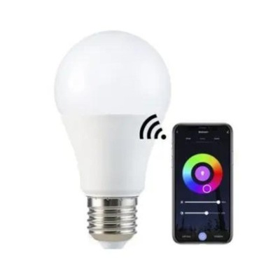 Żarówka RUVA Smart LED E27 10W RGBW 2700-6500K 806lm WiFi Tuya EDO777359