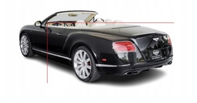 ЧЕТВЕРТЬ ЗАД BENTLEY GTC КАБРИОЛЕТ РЕСТАЙЛ 3W7 2011-