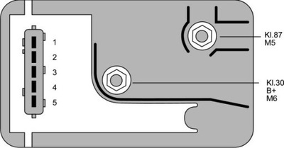 RELAY PLUGS HEATER PEUGEOT  