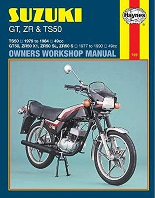 SUZUKI GT, ZR+TS50 1977-1990 - Anon (KSIĄŻKA) 