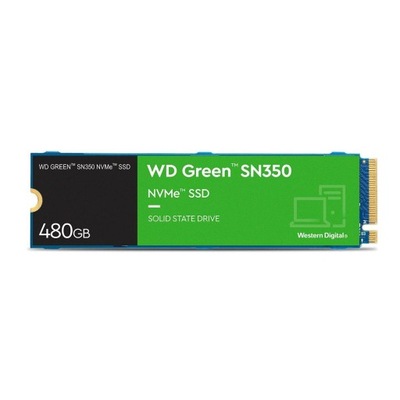 Dysk SSD WD Green SN350 480GB M.2 2280 PCIe NVMe (2400/1650 MB/s) WDS480G2G