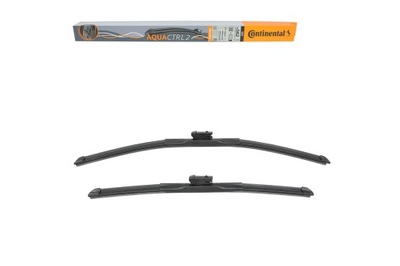 WIPER BLADES CONTINENTAL AQUA CTRL SET FRONT CITROEN SEAT PEUGEOT VW  