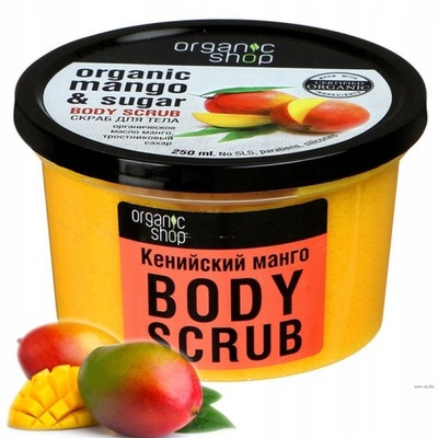 Organic Shop Mango Body Scrub 250ml