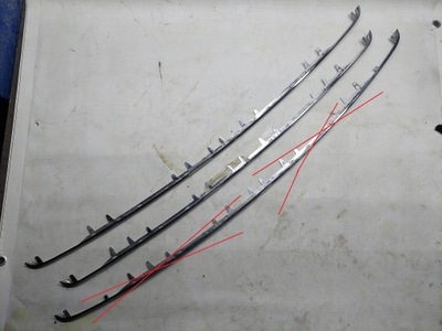 Peugeot 207 lift молдинг хром бампера перед решётка решётка радиатора фото №1