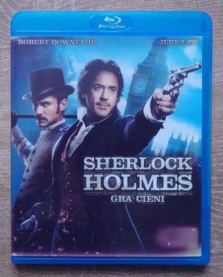 Film Sherlock Holmes Gra Cieni płyta Blu-ray