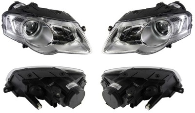 Фара лампа vw passat b6 06-10 valeo l+p фото №1