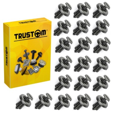 Клипсы штифты бампера решётка радиатора жабо do renault clio laguna megane scenic фото №1