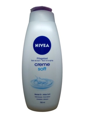 NIVEA Creme Soft kremowy płyn do kąpieli 750 ml