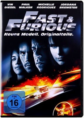 FAST+FURIOUS 4 (SZYBKO I WŚCIEKLE) (DVD)