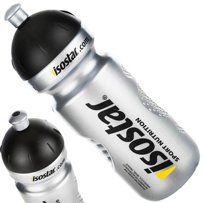 BIDON 650ML ISOSTAR SREBRNO-CZARNY