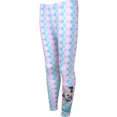 Legginsy Myszka Minnie Syrenka 134