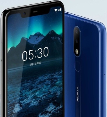 Smartfon NOKIA 5.1+ 3/32GB 5.8" Niebieski